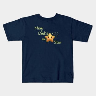 Mom & Dad´s little star Kids T-Shirt